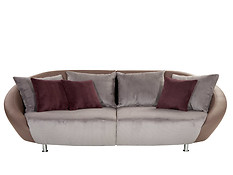 Cechy szczególne mebla:
•   Sofa bez funkcji spania i pojemnika na pościel.
•   Wypełnienie siedziska to pianka i pas tapicerski.
•   Stopki tworzywo chromowane.
•   Prezentowana tkanina z kolekcji Sztruks/Eco leather(M3161G/M3159G/M5019G).